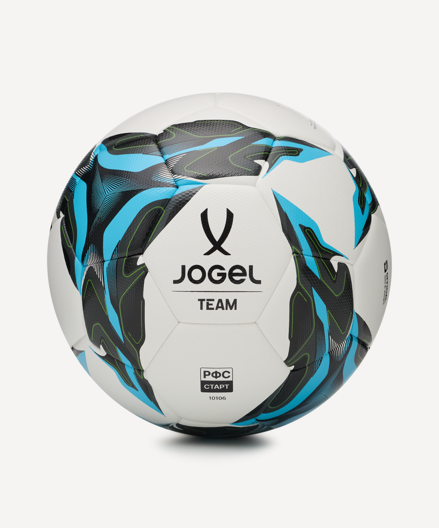 фото Jögel Team мяч футбольный белый размер 4 Football-54 