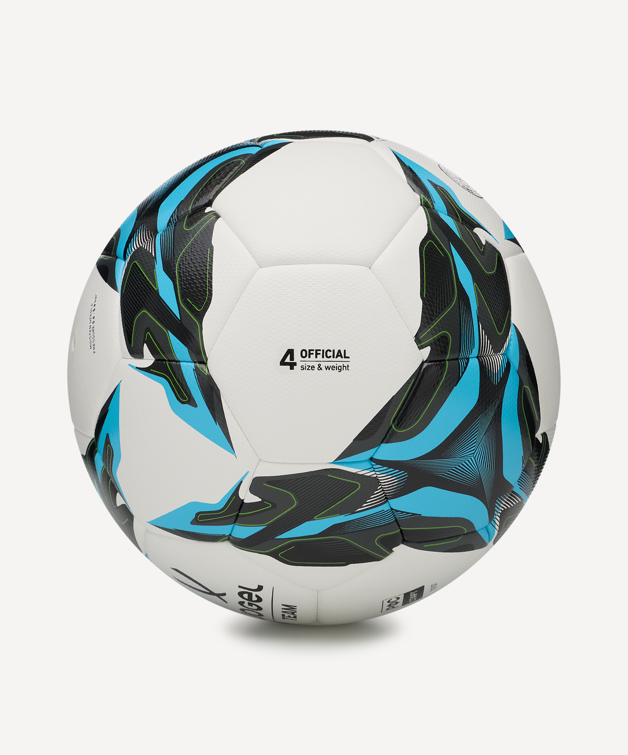 фото Jögel Team мяч футбольный белый размер 4 Football-54 