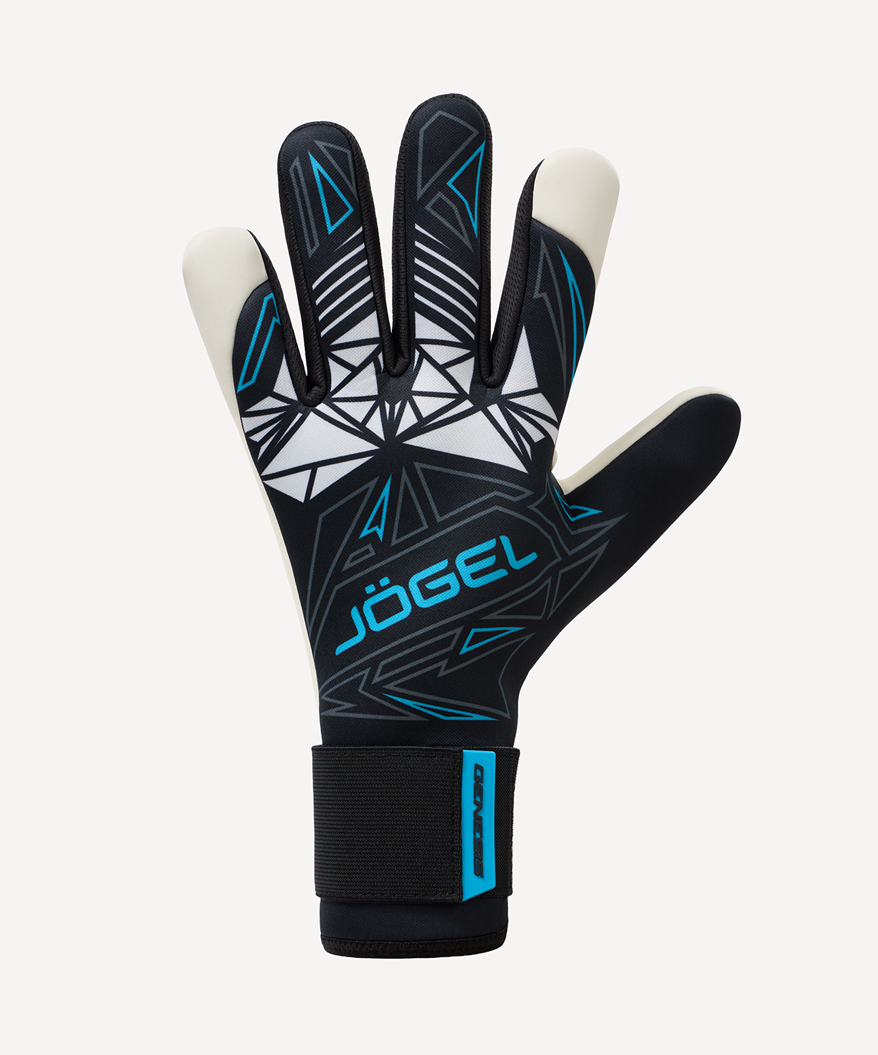 фото Перчатки вратарские Jogel Genesis SL3 Negative Hybrid, черный Football-54 