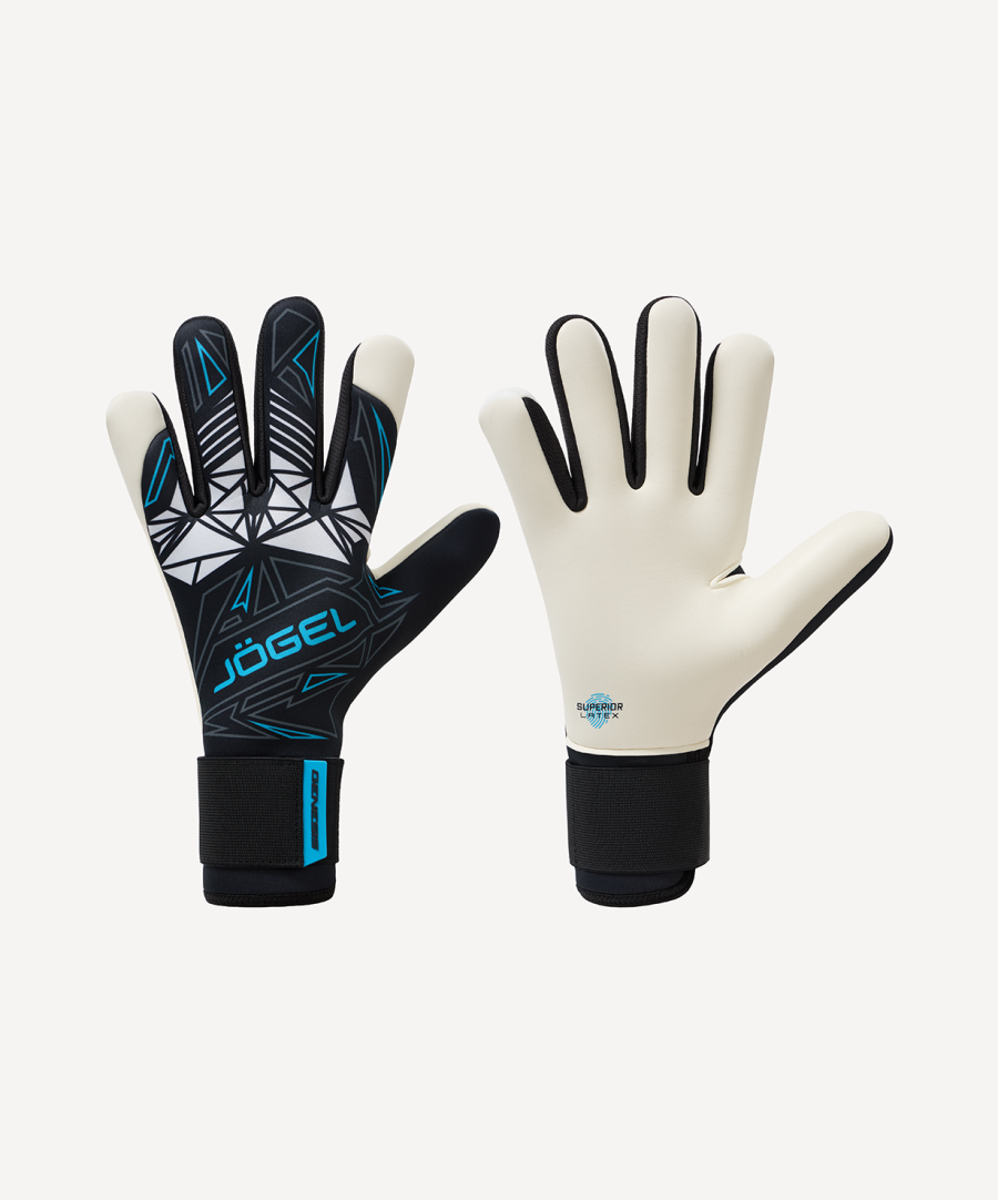 фото Перчатки вратарские Jogel Genesis SL3 Negative Hybrid, черный Football-54 