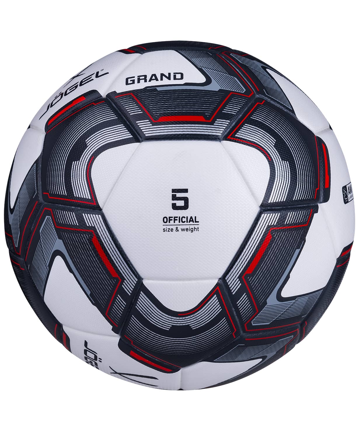 фото Jögel GRAND мяч футбольный белый размер 5 Football-54 