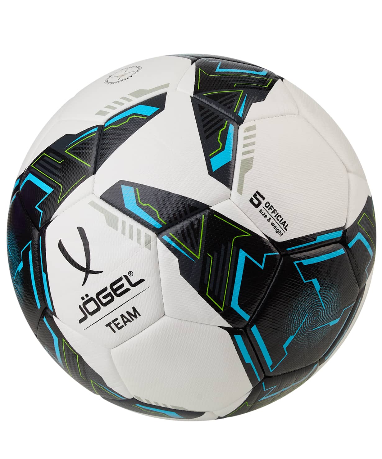 фото Jögel Team мяч футбольный белый размер 5 Football-54 
