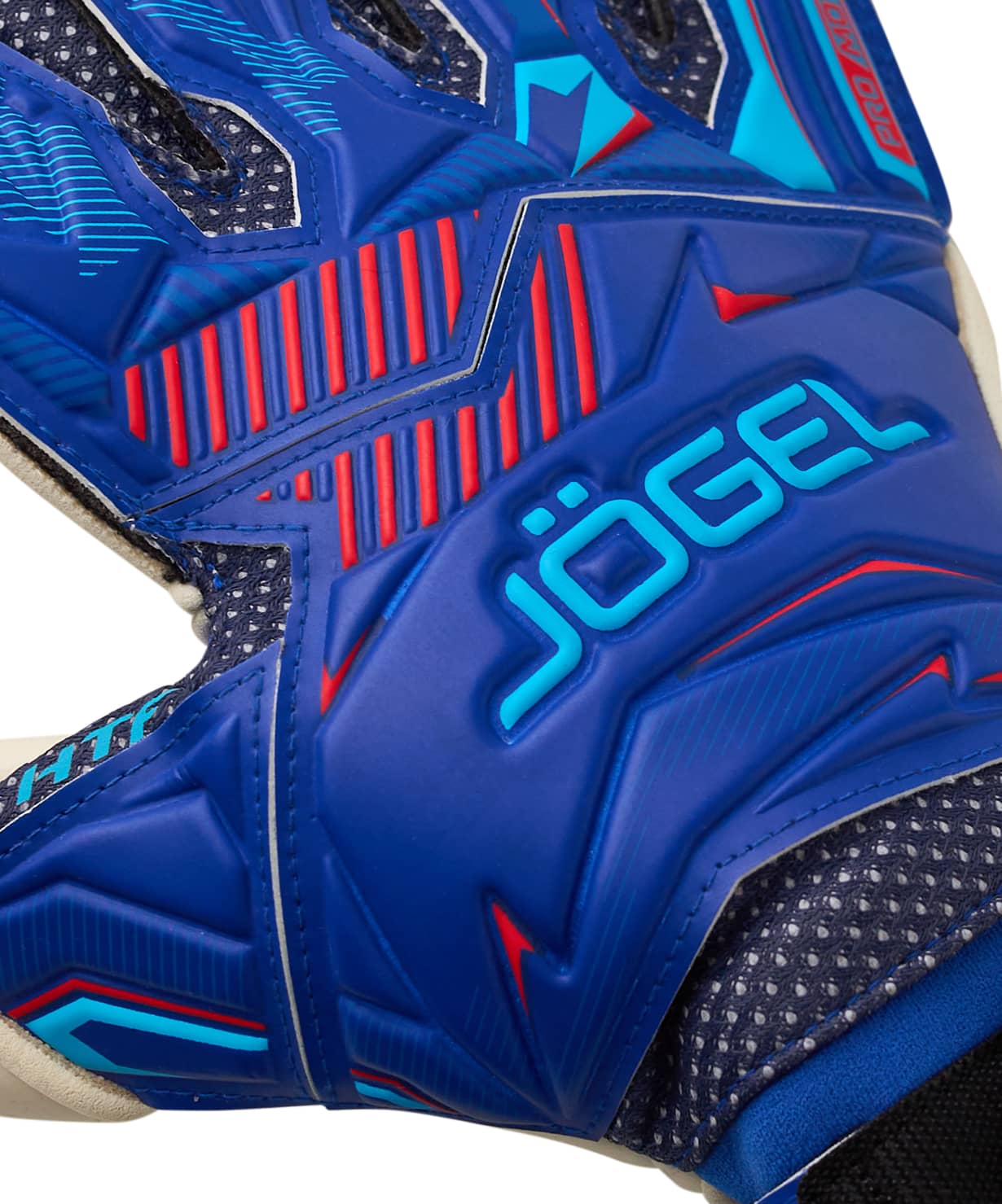 фото Перчатки вратарские Jogel  MAGNUM SL3 Roll-Hybrid, синий Football-54 